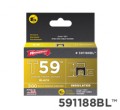 591188BL 5911 Black Staples