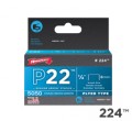 224 P22 1/4" 6mm