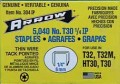 304IP HT30 & T30 1/4" 6mm
