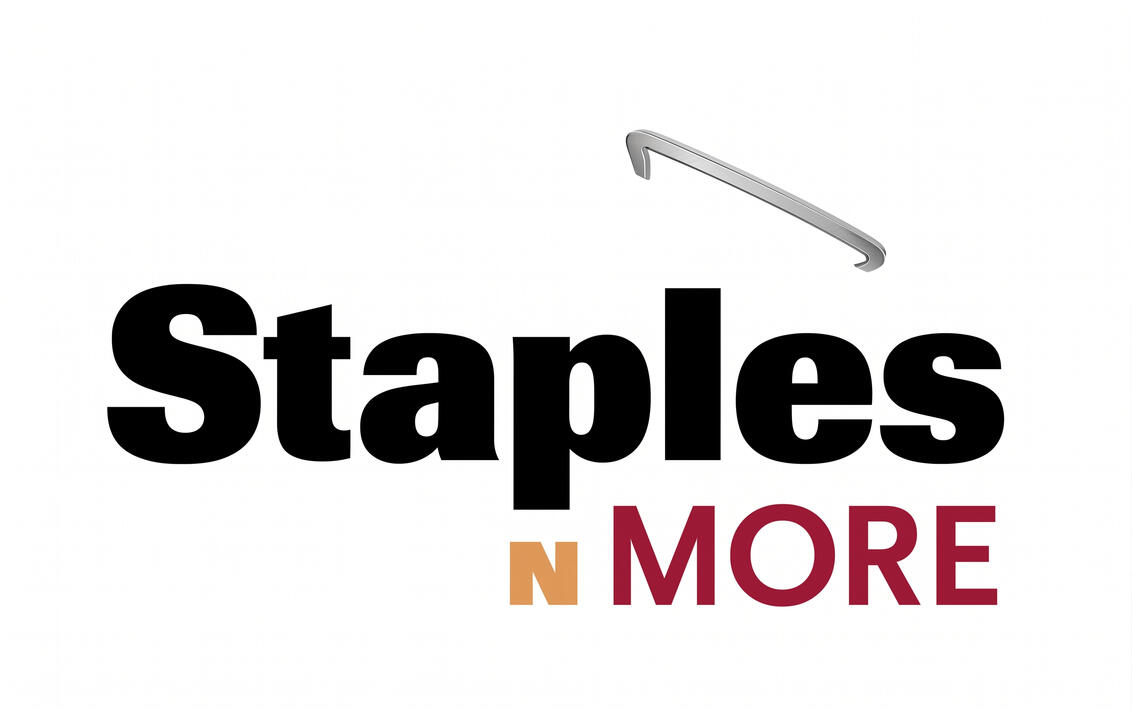 staples n more logo staples n more logo